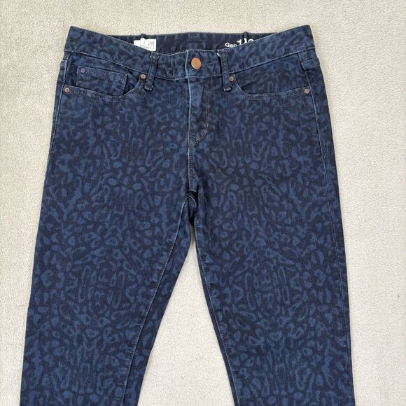 Gap 1969 Alaways Skinny Stretch Jeans Medium Wash Mid Rise Womens Size 28 29x27 - Picture 3 of 10